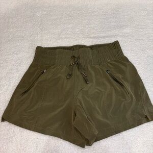 All in Motion High Waist Olive Shorts